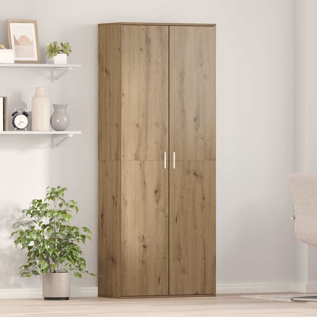 Hochschrank Artisan-Eiche 70 x 35 x 180 cm Holzwerkstoff